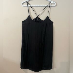 Aerie Black Slip Dress